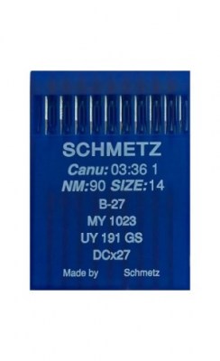 SCHMETZ AGHI B-27 - NO. 90 - SCHMETZ NADELN B-27 - NR. 90